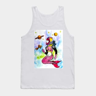 Under Outter Space Tank Top